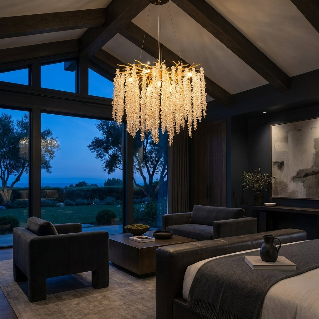 Aura Crystal Chandelier