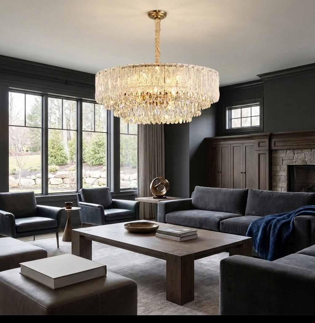Vela Crystal Chandelier
