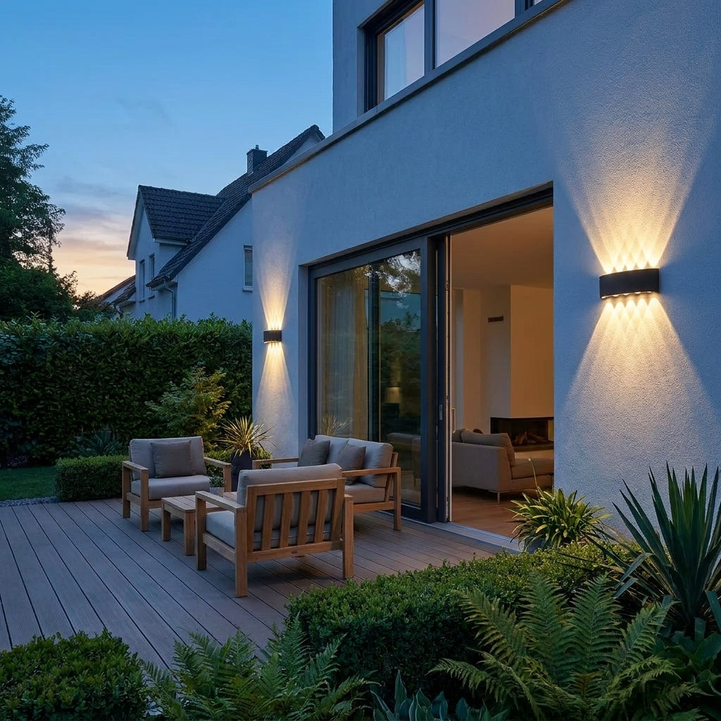 Vane Wall Light