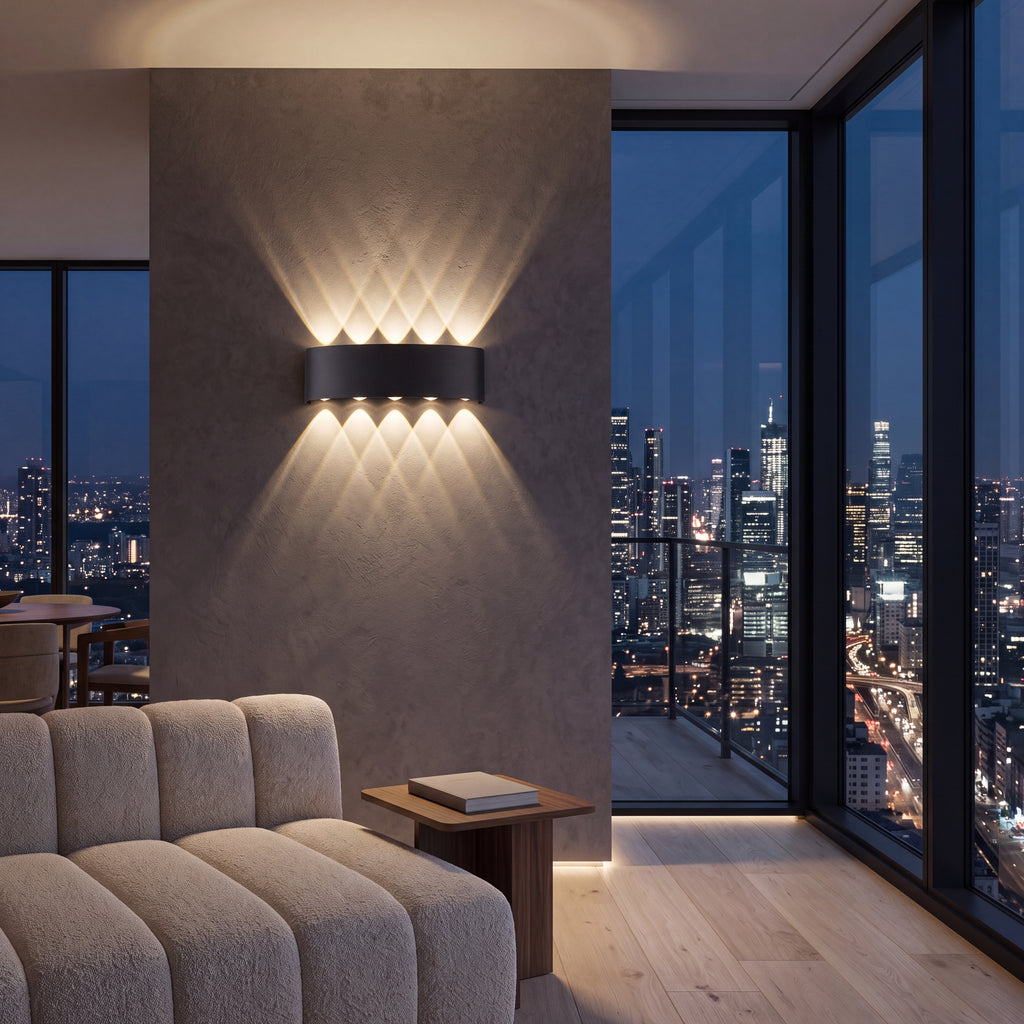 Vane Wall Light