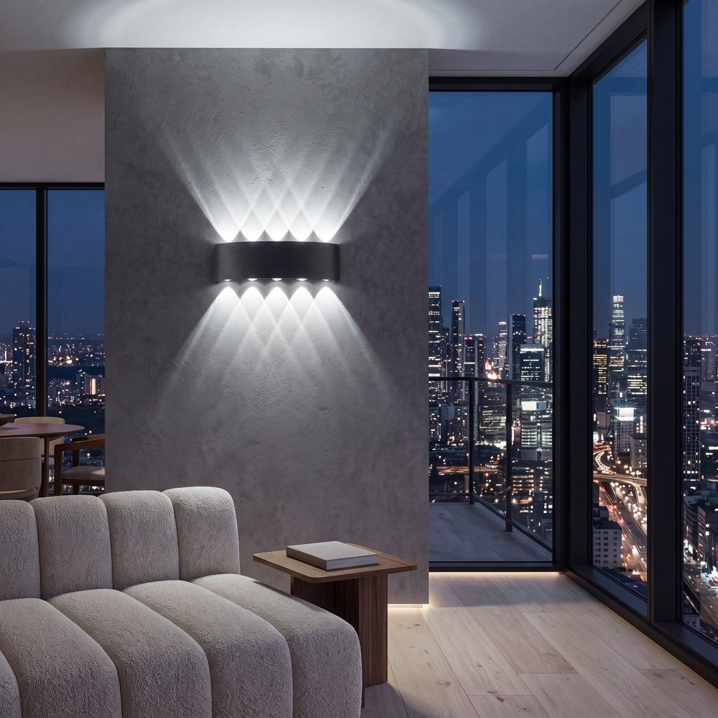 Vane Wall Light
